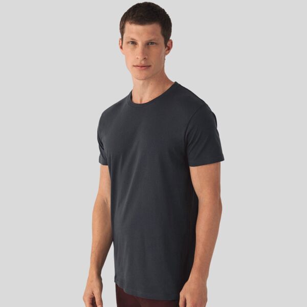TM048 B&C Inspire Plus T-shirt manica corta Senza etichetta Classic fit  100% cotone organico pesante 175g Thumbnail