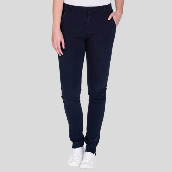 SD025 AWDis So Denim Pantalone Chinos donna Slim fit 98% cotone 2% elastan 290gr Thumbnail