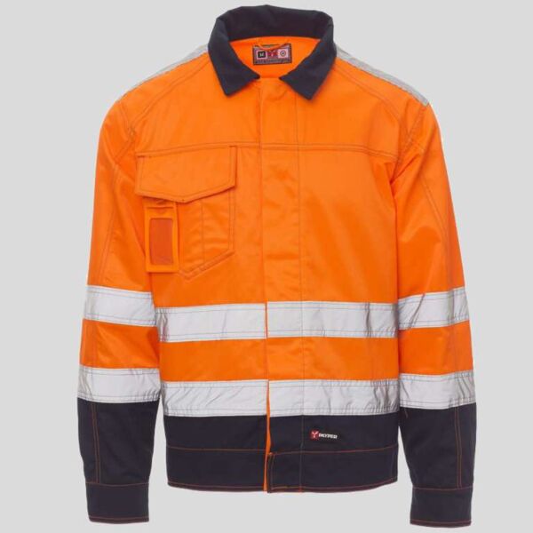 Safe Hi-Vi Winter Payper Giubbino invernale alta visibilità 80% poliestere 20% cotone 295gr Thumbnail