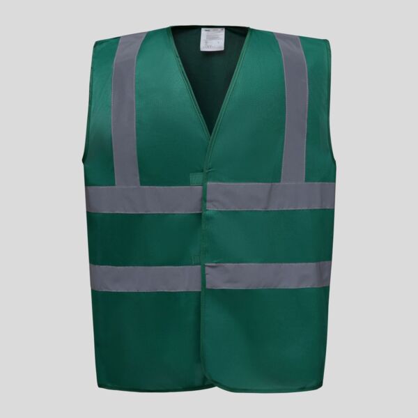 HVW100P Yoko Gilet fluo con bande rifrangenti e chiusura frontale con velcro a visibilità migliorata Thumbnail