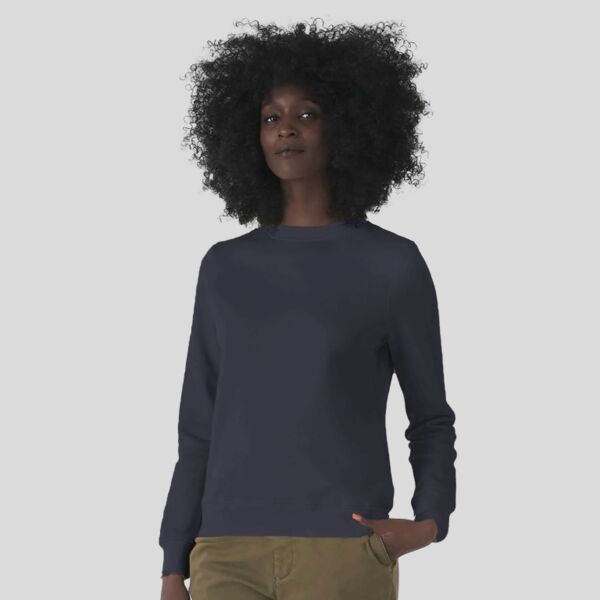 WW01Q B&C Queen felpa Donna girocollo Classic Fit 80% cotone 20% poliestere 280g Thumbnail