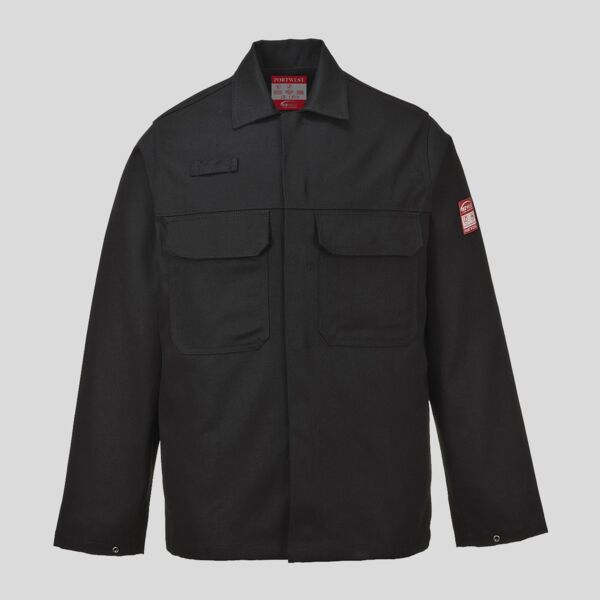BIZ2 Portwest giacca bizweld ignifuga EN ISO 11611 e EN ISO 11612 100% cotone 330gr Thumbnail
