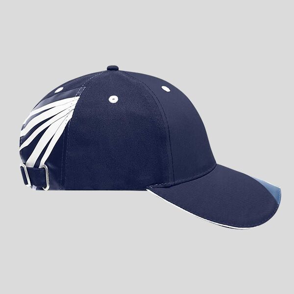 MB6574 Myrtle Beach Cappellino da lavoro pannello a contrasto anti-macchia 100% cotone Thumbnail