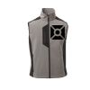 Cork Gilet Softshell da uomo bicolore elasticizzato con tasca al petto 95% poliestere 5% elastan 320gr Thumbnail