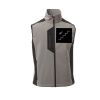 Cork Gilet Softshell da uomo bicolore elasticizzato con tasca al petto 95% poliestere 5% elastan 320gr Thumbnail