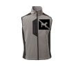 Cork Gilet Softshell da uomo bicolore elasticizzato con tasca al petto 95% poliestere 5% elastan 320gr Thumbnail