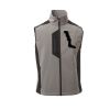 Cork Gilet Softshell da uomo bicolore elasticizzato con tasca al petto 95% poliestere 5% elastan 320gr Thumbnail