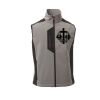 Cork Gilet Softshell da uomo bicolore elasticizzato con tasca al petto 95% poliestere 5% elastan 320gr Thumbnail