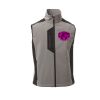 Cork Gilet Softshell da uomo bicolore elasticizzato con tasca al petto 95% poliestere 5% elastan 320gr Thumbnail