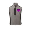 Cork Gilet Softshell da uomo bicolore elasticizzato con tasca al petto 95% poliestere 5% elastan 320gr Thumbnail