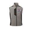 Cork Gilet Softshell da uomo bicolore elasticizzato con tasca al petto 95% poliestere 5% elastan 320gr Thumbnail