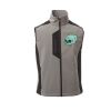 Cork Gilet Softshell da uomo bicolore elasticizzato con tasca al petto 95% poliestere 5% elastan 320gr Thumbnail