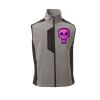 Cork Gilet Softshell da uomo bicolore elasticizzato con tasca al petto 95% poliestere 5% elastan 320gr Thumbnail