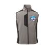Cork Gilet Softshell da uomo bicolore elasticizzato con tasca al petto 95% poliestere 5% elastan 320gr Thumbnail