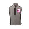 Cork Gilet Softshell da uomo bicolore elasticizzato con tasca al petto 95% poliestere 5% elastan 320gr Thumbnail