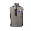 Cork Gilet Softshell da uomo bicolore elasticizzato con tasca al petto 95% poliestere 5% elastan 320gr Thumbnail
