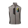 Cork Gilet Softshell da uomo bicolore elasticizzato con tasca al petto 95% poliestere 5% elastan 320gr Thumbnail