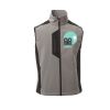 Cork Gilet Softshell da uomo bicolore elasticizzato con tasca al petto 95% poliestere 5% elastan 320gr Thumbnail