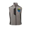 Cork Gilet Softshell da uomo bicolore elasticizzato con tasca al petto 95% poliestere 5% elastan 320gr Thumbnail