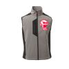 Cork Gilet Softshell da uomo bicolore elasticizzato con tasca al petto 95% poliestere 5% elastan 320gr Thumbnail