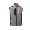 Cork Gilet Softshell da uomo bicolore elasticizzato con tasca al petto 95% poliestere 5% elastan 320gr Thumbnail