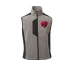 Cork Gilet Softshell da uomo bicolore elasticizzato con tasca al petto 95% poliestere 5% elastan 320gr Thumbnail