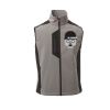 Cork Gilet Softshell da uomo bicolore elasticizzato con tasca al petto 95% poliestere 5% elastan 320gr Thumbnail