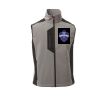 Cork Gilet Softshell da uomo bicolore elasticizzato con tasca al petto 95% poliestere 5% elastan 320gr Thumbnail