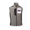 Cork Gilet Softshell da uomo bicolore elasticizzato con tasca al petto 95% poliestere 5% elastan 320gr Thumbnail