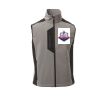 Cork Gilet Softshell da uomo bicolore elasticizzato con tasca al petto 95% poliestere 5% elastan 320gr Thumbnail