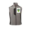 Cork Gilet Softshell da uomo bicolore elasticizzato con tasca al petto 95% poliestere 5% elastan 320gr Thumbnail
