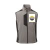 Cork Gilet Softshell da uomo bicolore elasticizzato con tasca al petto 95% poliestere 5% elastan 320gr Thumbnail