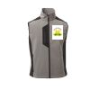Cork Gilet Softshell da uomo bicolore elasticizzato con tasca al petto 95% poliestere 5% elastan 320gr Thumbnail