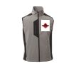 Cork Gilet Softshell da uomo bicolore elasticizzato con tasca al petto 95% poliestere 5% elastan 320gr Thumbnail