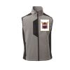 Cork Gilet Softshell da uomo bicolore elasticizzato con tasca al petto 95% poliestere 5% elastan 320gr Thumbnail
