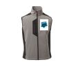 Cork Gilet Softshell da uomo bicolore elasticizzato con tasca al petto 95% poliestere 5% elastan 320gr Thumbnail