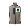 Cork Gilet Softshell da uomo bicolore elasticizzato con tasca al petto 95% poliestere 5% elastan 320gr Thumbnail