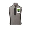 Cork Gilet Softshell da uomo bicolore elasticizzato con tasca al petto 95% poliestere 5% elastan 320gr Thumbnail