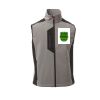 Cork Gilet Softshell da uomo bicolore elasticizzato con tasca al petto 95% poliestere 5% elastan 320gr Thumbnail
