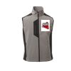 Cork Gilet Softshell da uomo bicolore elasticizzato con tasca al petto 95% poliestere 5% elastan 320gr Thumbnail