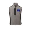 Cork Gilet Softshell da uomo bicolore elasticizzato con tasca al petto 95% poliestere 5% elastan 320gr Thumbnail
