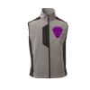 Cork Gilet Softshell da uomo bicolore elasticizzato con tasca al petto 95% poliestere 5% elastan 320gr Thumbnail