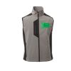 Cork Gilet Softshell da uomo bicolore elasticizzato con tasca al petto 95% poliestere 5% elastan 320gr Thumbnail