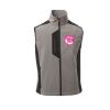 Cork Gilet Softshell da uomo bicolore elasticizzato con tasca al petto 95% poliestere 5% elastan 320gr Thumbnail
