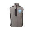 Cork Gilet Softshell da uomo bicolore elasticizzato con tasca al petto 95% poliestere 5% elastan 320gr Thumbnail