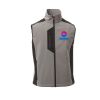 Cork Gilet Softshell da uomo bicolore elasticizzato con tasca al petto 95% poliestere 5% elastan 320gr Thumbnail