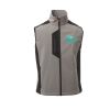 Cork Gilet Softshell da uomo bicolore elasticizzato con tasca al petto 95% poliestere 5% elastan 320gr Thumbnail