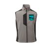 Cork Gilet Softshell da uomo bicolore elasticizzato con tasca al petto 95% poliestere 5% elastan 320gr Thumbnail