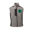 Cork Gilet Softshell da uomo bicolore elasticizzato con tasca al petto 95% poliestere 5% elastan 320gr Thumbnail