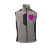 Cork Gilet Softshell da uomo bicolore elasticizzato con tasca al petto 95% poliestere 5% elastan 320gr Thumbnail